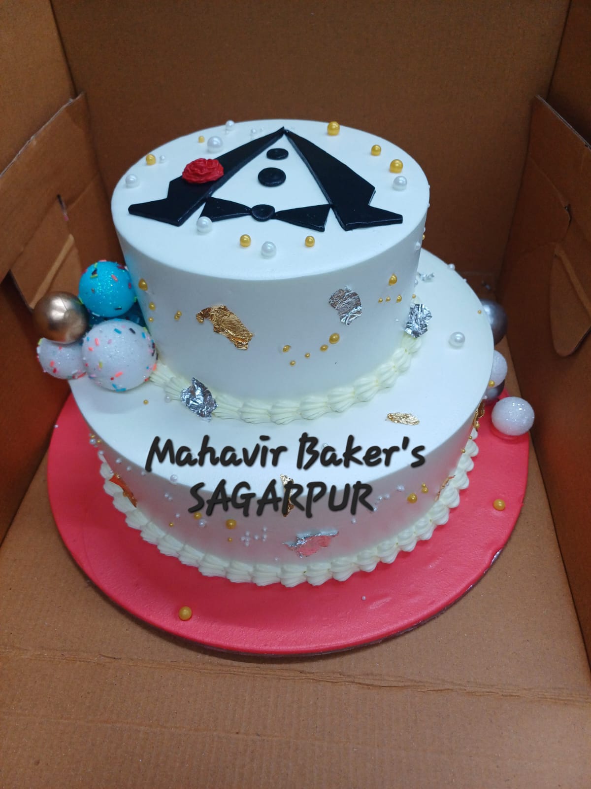 Gentleman vibes cake