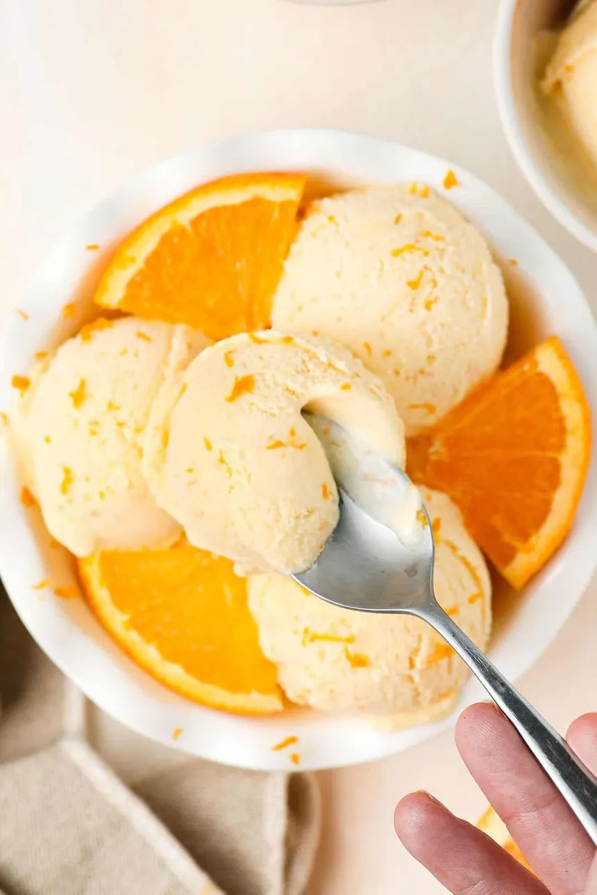 Orange Ice Cream